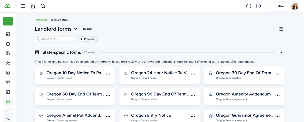 Screen tenants and get them onboarded, in one place