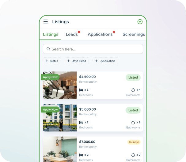 Rental Listings & Maintenance