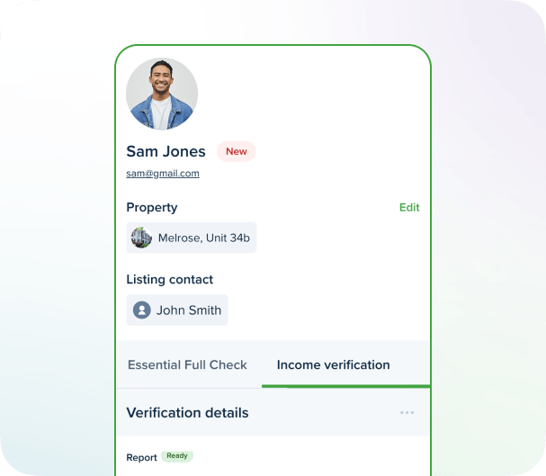 Tenant Screening & Applications